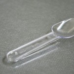 Pá de Plástico Pequena - Cristal